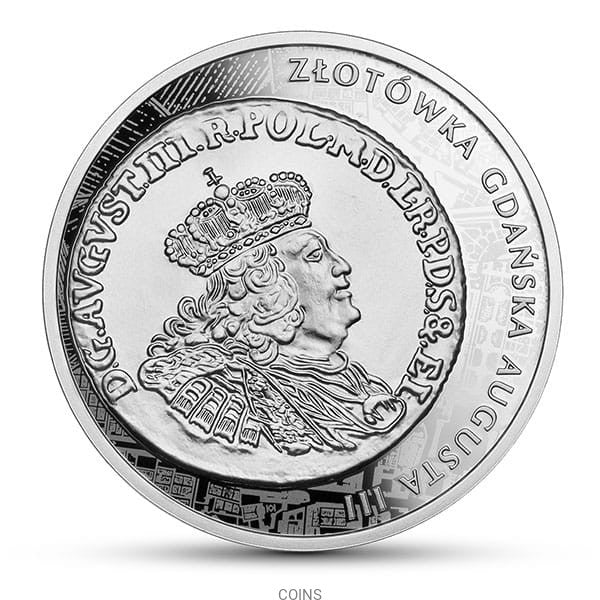20 zł Złotówka gdańska Augusta III