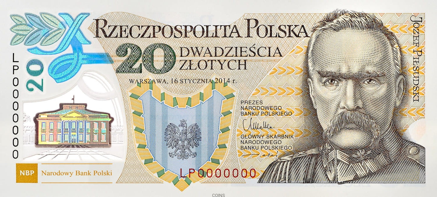 20 zł Legiony Polskie 2014