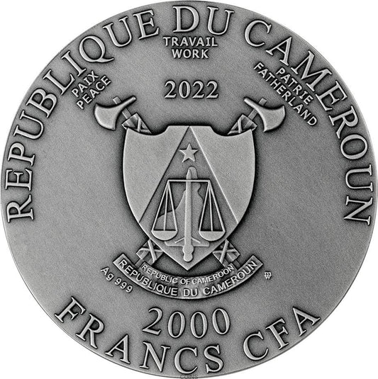 LILITH 2000 franków CFA 2oz