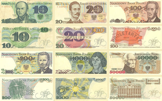 Polskie banknoty obiegowe i pamiątkowe – od marki polskiej do współczesnych emisji NBP