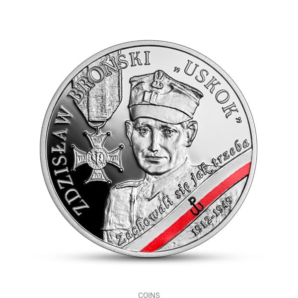 10 zł  "Uskok" Zdzisław Broński