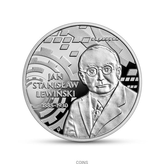 10 zł  Stanisław Lewiński - Wielcy polscy ekonomiści