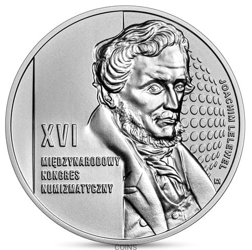 50 zł XVI Międzynarodowy Kongres Numizmatyczny 3oz