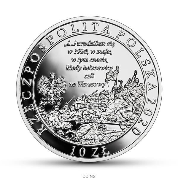 10 zł 100 rocznica urodzin Świętego Jana Pawła II