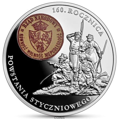 20 zł 160. rocznica Powstania Styczniowego