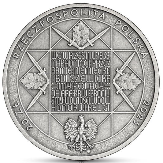 20 zł Sowiecka agresja na Polskę – 17 IX 1939 r.