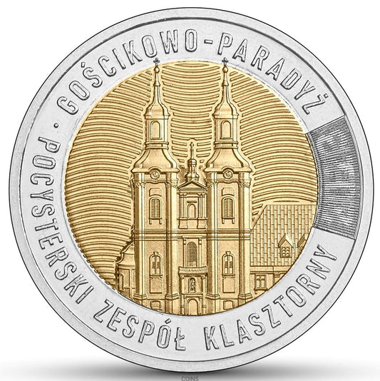 5 zł Gościkowo-Paradyż pocysterski zespół klasztorny