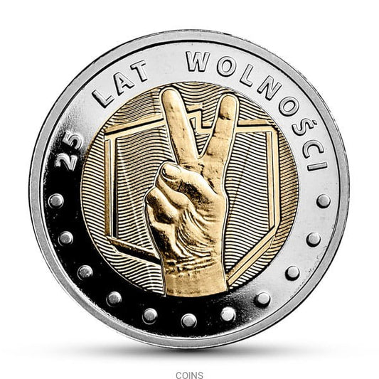 5 zł 25 lat wolności - Odkryj Polskę