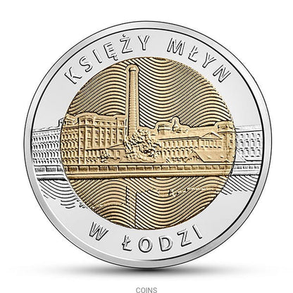 5 zł Księży Młyn w Łodzi - Odkryj Polskę