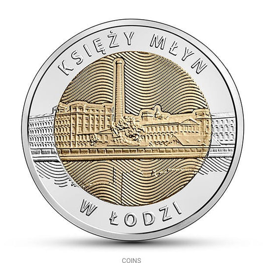 5 zł Księży Młyn w Łodzi - Odkryj Polskę