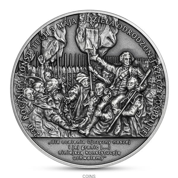 50 zł 230 rocznica Konstytucji 3 Maja 1791