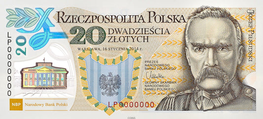 20 zł Legiony Polskie 2014