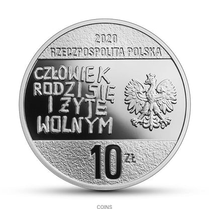 10 zł 40 rocznica NSZZ „Solidarność”