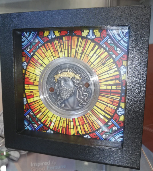 CHRYSTUS ZBAWICIEL, 2000 franków CFA 2oz