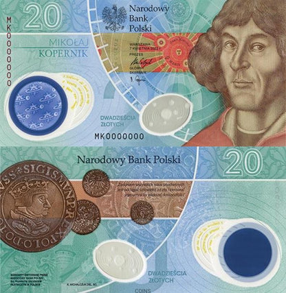 20 zł Mikołaj Kopernik 2023 - niskie numery 24XX